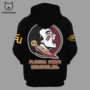 Florida State Seminoles Logo On Sleeve Design 3D Hoodie