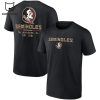 Florida State Seminoles Work Black Nike Logo Design 3D T-Shirt