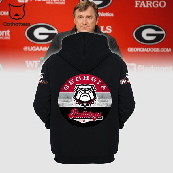 Georgia Bulldogs Hoodie Football Go Dawgs NCAA Black Nike Logo Design 3D Hoodie