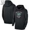 Gotham City New York Jets Football Club Black Nike Logo Design 3D Hoodie