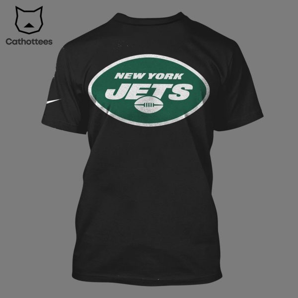 Gotham City New York Jets Football Club Black Nike Logo Design 3D Hoodie