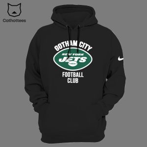 Gotham City New York Jets Football Club Nike Logo Design 3D Hoodie