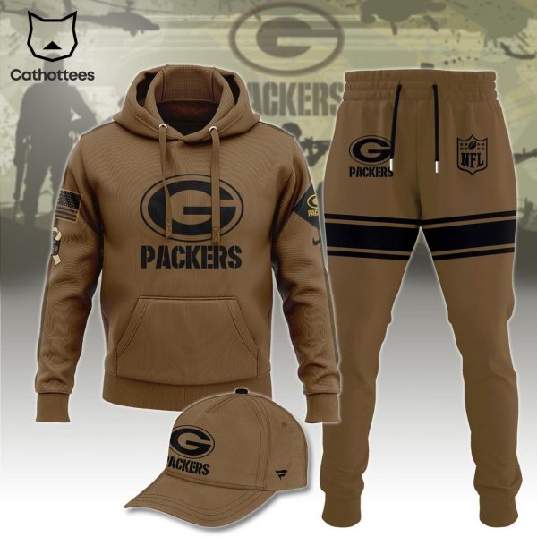 Green Bay Packers Logo Design Nike Hoodie, Longpants, Cap