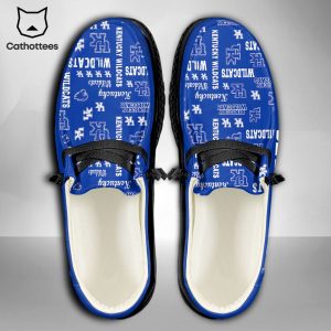 HOT NCAA Kentucky Wildcats Custom Name Hey Dude Shoes