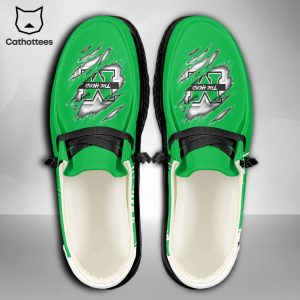 HOT NCAA Marshall Thundering Herd Custom Name Hey Dude Shoes