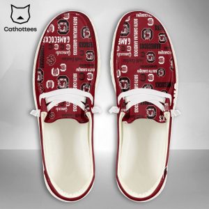 HOT NCAA South Carolina Gamecocks Custom Name Hey Dude Shoes Luxury Brand