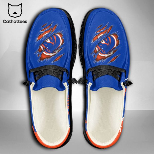 HOT TREND NCAA Boise State Broncos Custom Name Hey Dude Shoes