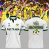 ICC  Men’s Cricket Team World Cup 2023 Australian Mascot Yellow Design 3D Polo Shirt