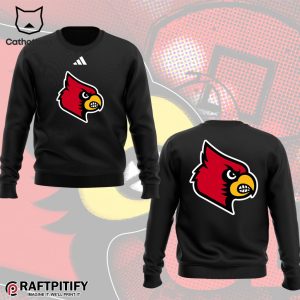Jeff Brohm Louisville Cardinals Football Black Mascot Design 3D Hoodie