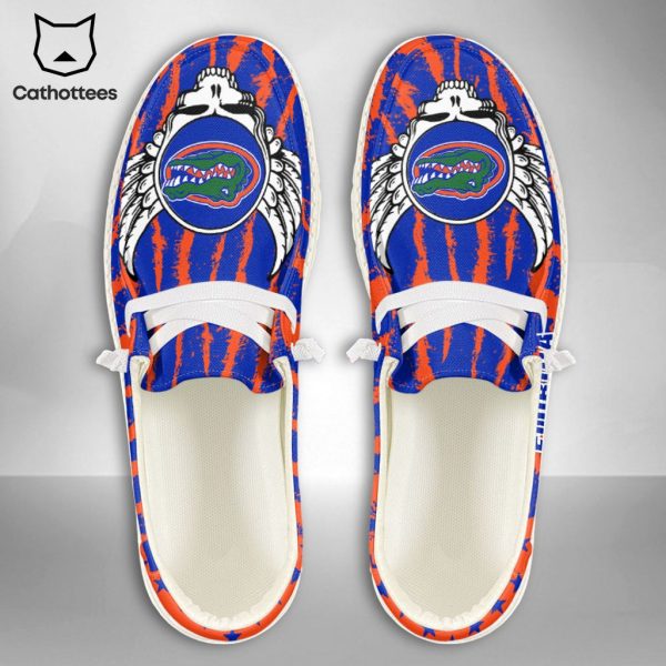 LIMITED NCAA Florida Gators Custom Name Hey Dude Shoes