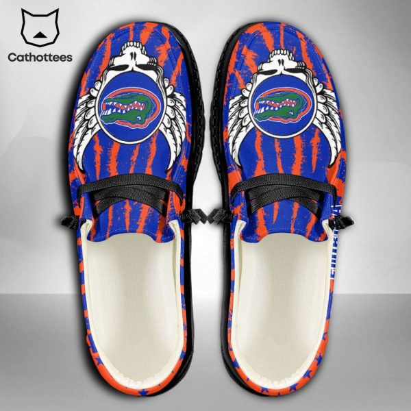 LIMITED NCAA Florida Gators Custom Name Hey Dude Shoes