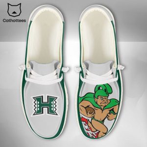 LIMITED NCAA Hawaii Rainbow Warriors Custom Name Hey Dude Shoes