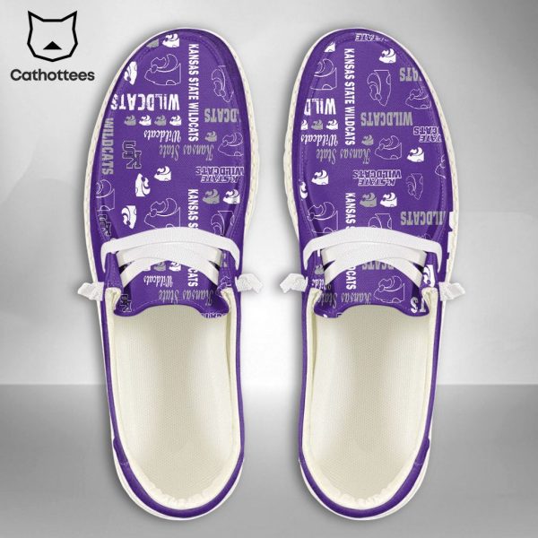 LIMITED NCAA Kansas State Wildcats Custom Name Hey Dude Shoes Limited 2024