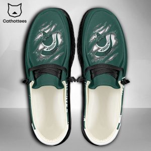 LIMITED NCAA Michigan State Spartans Custom Name Hey Dude Shoes