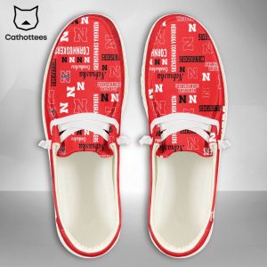 LIMITED NCAA Nebraska Cornhuskers Custom Name Hey Dude Shoes