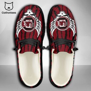 LIMITED NCAA South Carolina Gamecocks Custom Name Hey Dude Shoes