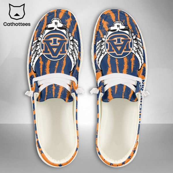 LUXURY NCAA Auburn Tigers Custom Name Hey Dude Shoes