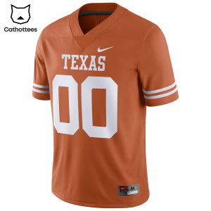 Men’s Nike Texas Orange Texas Longhorns Football Custom Name Design Baseball Jersey