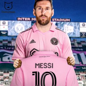 Messi MLS Inter Miami Pink Design Baseball Jersey