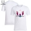 Miami Lionel Messi Adidas Logo White Design 3D T-Shirt