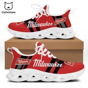 Milwaukee Clunky Logo Red Black Trim Design Max Soul Shoes