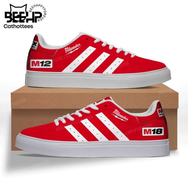 Milwaukee MX Fuel Red White Trim Design Stan Smith