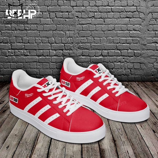 Milwaukee MX Fuel Red White Trim Design Stan Smith