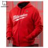 Personalized Milwaukee Fuel Red Design 3D Hoodie