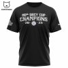 Montreal Alouettes 2023 Champions Team Blue Design 3D T-Shirt