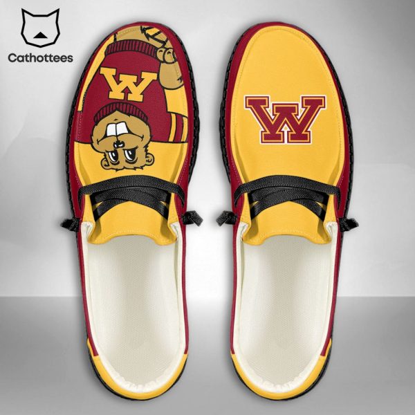 NEW NCAA Minnesota Golden Gophers Custom Name Hey Dude Shoes