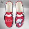 NEW NCAA SMU Mustangs Custom Name Hey Dude Shoes