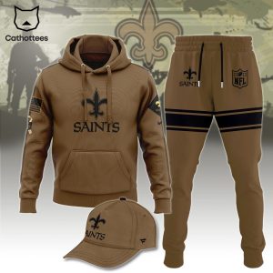 New Orleans Saints Nike Logo Brown Nike Hoodie, Longpants, Cap