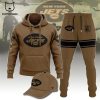 New York Giants NFL Brown Design Nike Hoodie, Longpants, Cap