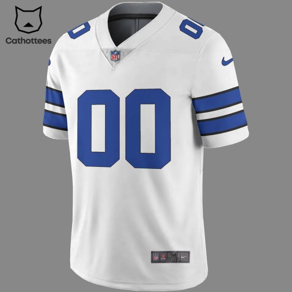 NFL Dallas Cowboys Football White Design Baseball Jersey