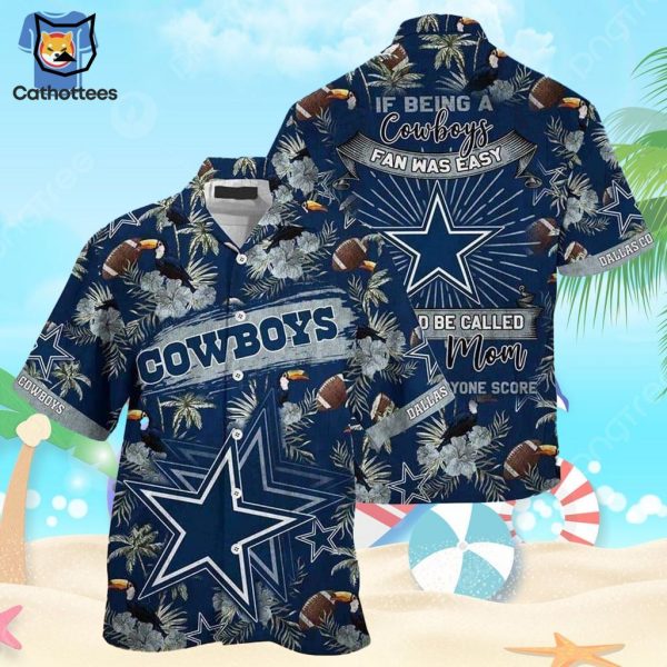 NFL Dallas Cowboys Star Design Hawaiian Shirt