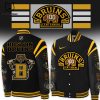 NHL Boston Bruins 1924-2024 Centennial White Nike Logo Design Baseball Jacket