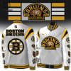 NHL Boston Bruins 1924-2024 Centennial Black Nike Logo Mascot Design Baseball Jacket