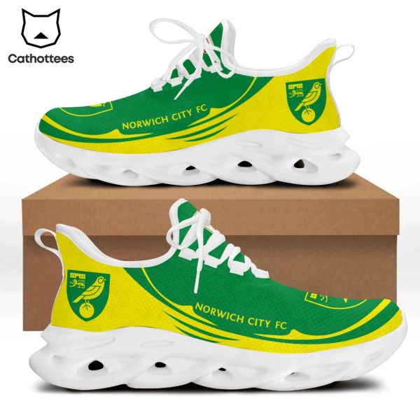 Norwich City FC Green Yellow Design Max Soul Shoes