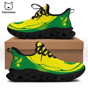 Norwich City FC  Yellow Green Design Max Soul Shoes