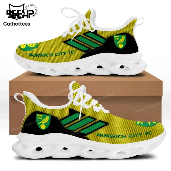 Norwich City Yellow Green Design Max Soul Shoes