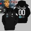 Personalized AFL Hyundai Black Great Southern Bank Black Design 3D Hoodie