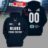 Personalized Ontime Hyundai AFL Carlton Blues Charlie Curnow White Blue Design 3D Hoodie