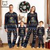 Personalized Carolina Panthers Pajamas Grinch Christmas And Sport Team Mascot Blue Design Pajamas Set Family