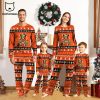 Personalized Chicago Bears Pajamas Grinch Christmas And Sport Team Mascot Blue Design Pajamas Set Family