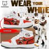 Personalized Cleveland Browns Football Mascot Design Air Jordan 1 High Top