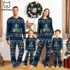 Personalized Denver Broncos Pajamas Grinch Christmas And Sport Team Mascot Blue Design Pajamas Set Family