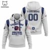 Montreal Alouettes 2023 Champions CFL Grey Cup Champions Blue Red Sleeve Design 3D Hoodie