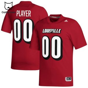 Personalized Louisville Cardinals Football Red Design Baseball Jersey