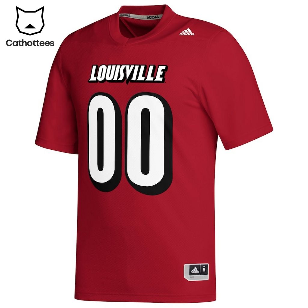 Personalized Louisville Cardinals Football Red Design Baseball Jersey