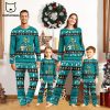 Personalized Los Angeles Rams Pajamas Grinch Christmas And Sport Team Mascot Blue Design Pajamas Set Family